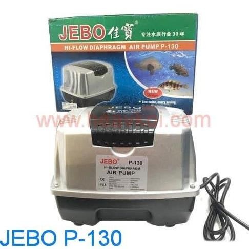 POMPA UDARA AERATOR JEBO P-130 AIR PUMP AQUARIUM KOLAM IKAN