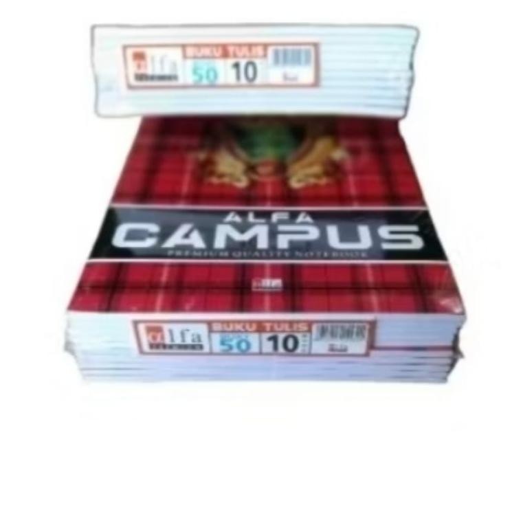 

Buku Alfa Campus 50 Lembar Isi 10 Buku Per Pack