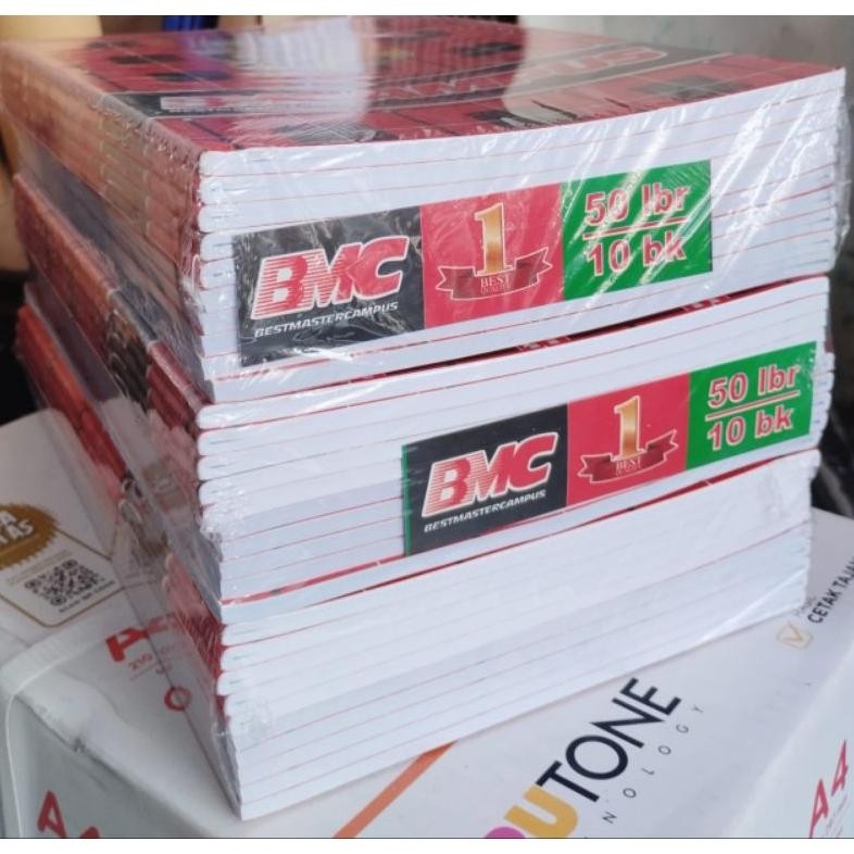 

BUKU TULIS BMCAMPUS PANJANG 50 DAN 36 LEMBAR (ISI 10)