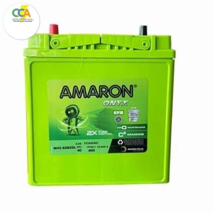 Aki Mobil Istop M42 Idling Star Stop Amaron Rush istop , terios istop