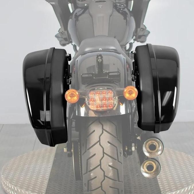 box samping Saddlebags with Brackets Harley Low Rider 22 up