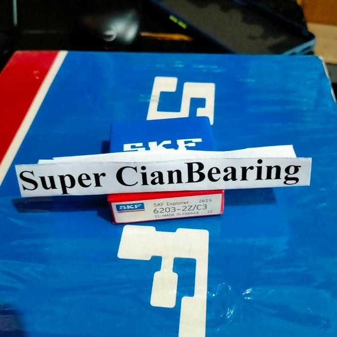 new BEARING 6203 2Z C3 / ZZ C3 SKF