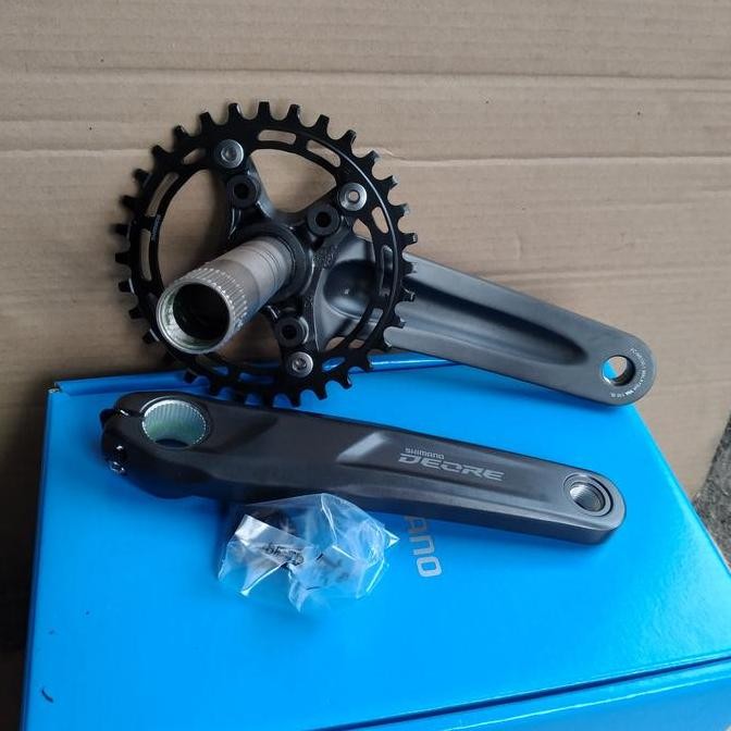 gir/crankset/crank set shimano DEORE M5100 hollowtech 2/HT2 singel 32T