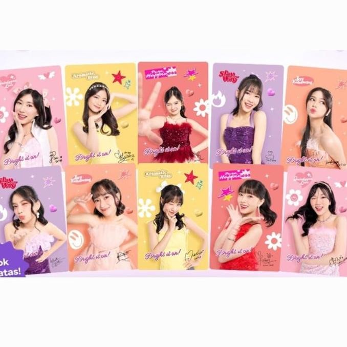 baru READY PHOTOCARD SCARLETT X JKT48 OFFICIAL PC PHOTO CARD ORIGINAL MURAH SALE DISKON LIVE MURCE J