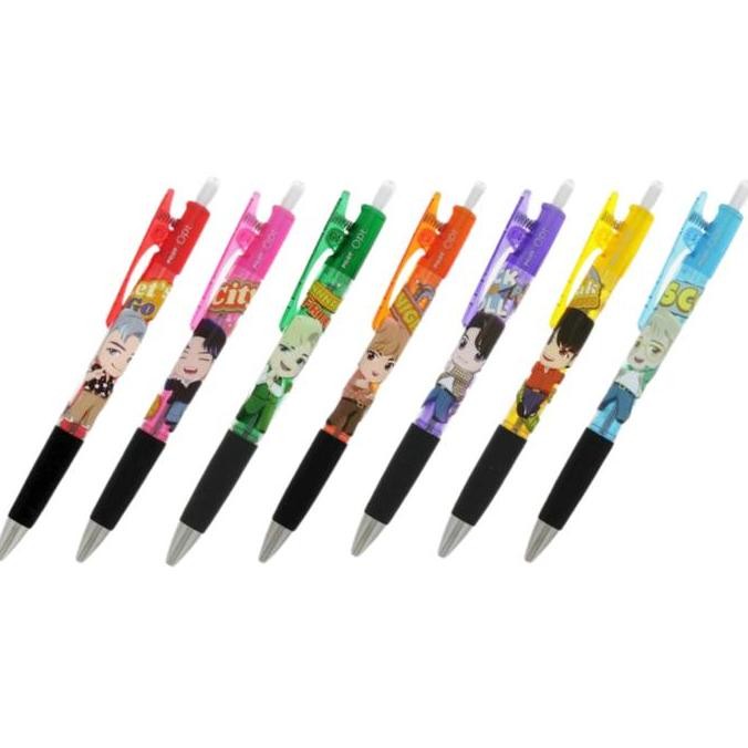 

baru Pilot Opt BTS TinyTan Ballpoint Oil Ink Pen 0.7mm Limited Edition