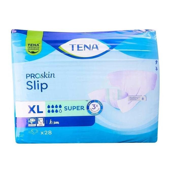

Tena Proskin Slip Super Unisex Adult Diapers - XL (28pcs)