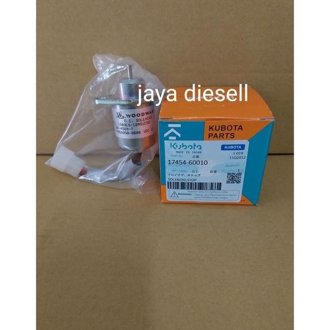 ready SOLENOID KUBOTA17454-60010/ASSY SOLENOID STOP 17454-60010