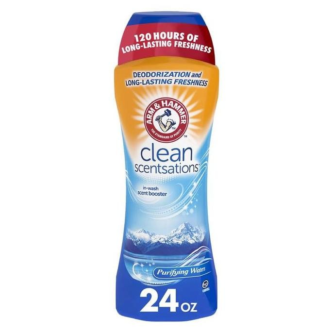 

Arm & Hammer Clean Scentsations In-wash Freshness Booster, Purifying Waters, 24 oz (680g)
