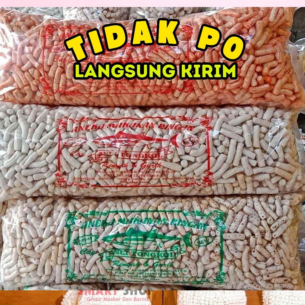 

FM 1 KG Kerupuk Stik Ikan Tongkol Original Balado Cabai Ijo