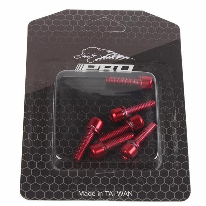 Baut Stem Sepeda Mtb M5 Bolt Rainbow IIIPRO 18MM Original