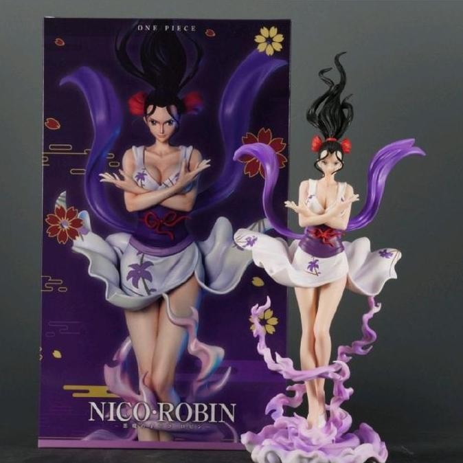 baru action figure Nico robin berdiri diorama