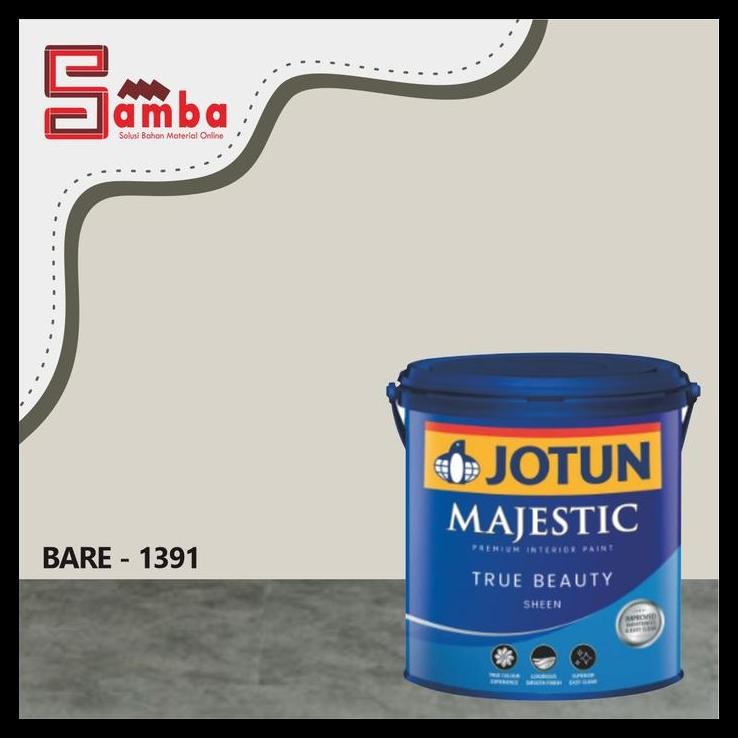 TERBARU JOTUN MAJESTIC 1391 BARE TRUE BEAUTY SHEEN 2,5 LTR