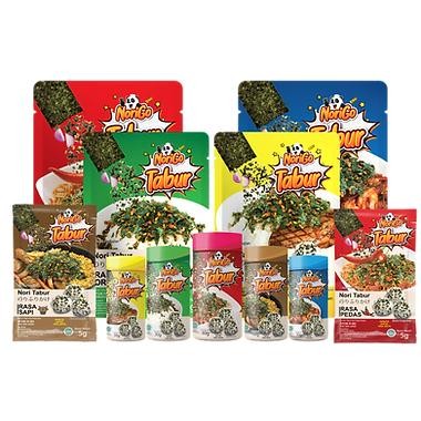 

FM Nori Tabur Rumput Laut Panggang / NoriGO Tabur / norigo