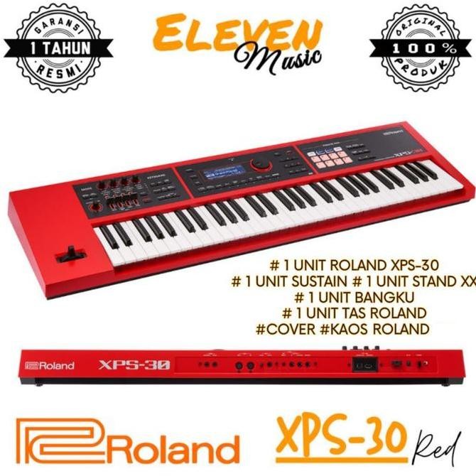 baru Keyboard Roland XPS-30 Expandable Synthesizer Keyboard Roland XPS30