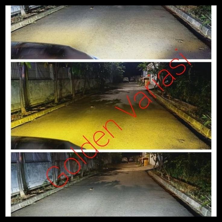 TERMURAH LAMPU MOBIL / LAMPU LED MACRONE 3 WARNA MC6 H4 