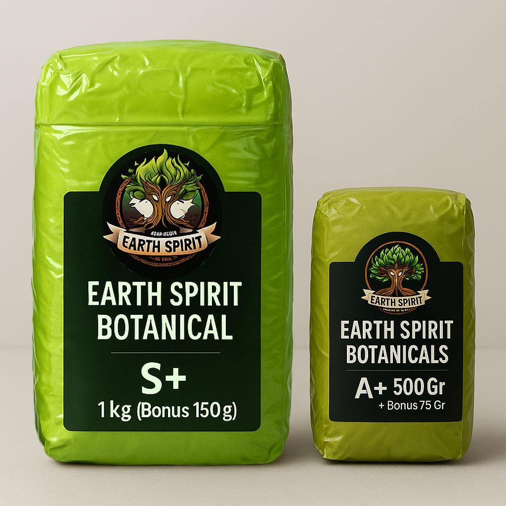 

FM Earth Spirit Green Botanical Wellness Powder | Daun Herbal Alami Premium