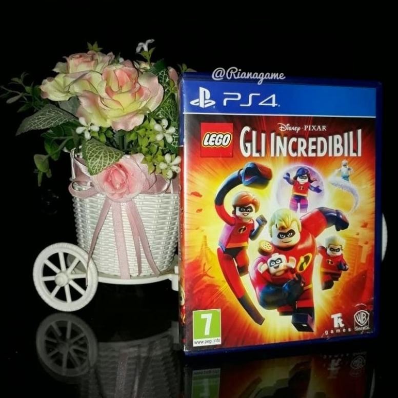 NEW BD Kaset PS4 LEGO The Incredible Incredibles Game CD PS 4 Original Playstation Bekas Second Mulu