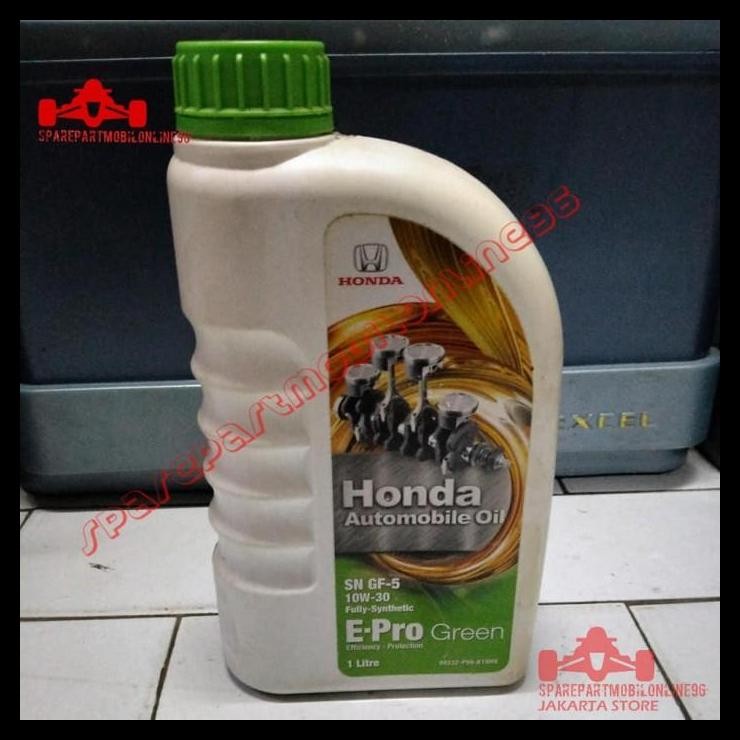 GRATIS ONGKIR OLI MESIN HONDA EPRO GREEN 10W-30 1 LITER 