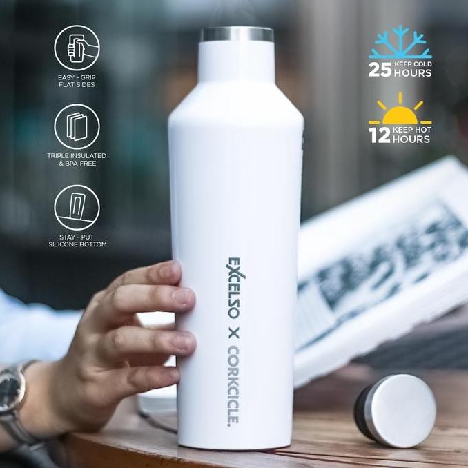 Sale Excelso X Corkcicle Official Tumbler Canteen16Oz