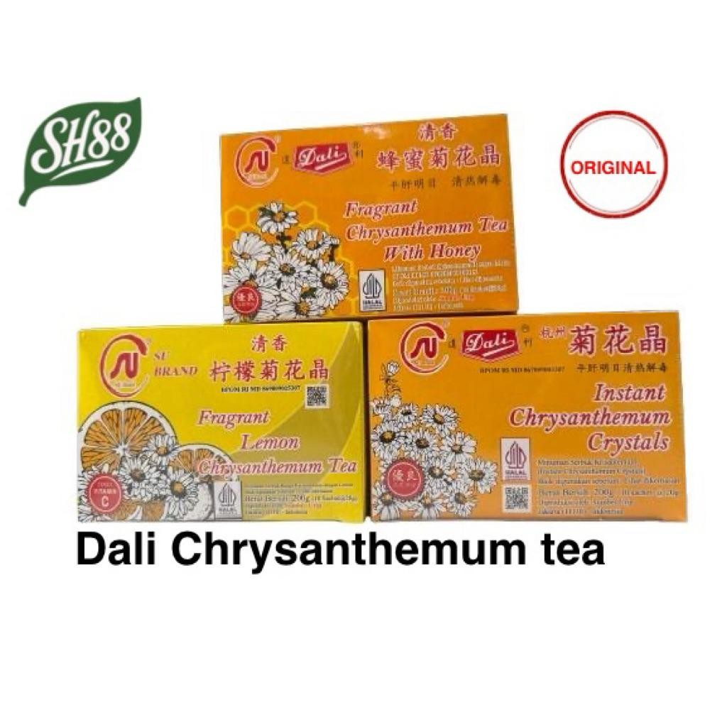 

FM Dali chrysanthemum tea SU JiHua Jing 10sachet teh kembang krisan teh bunga seruni untuk panas dalam