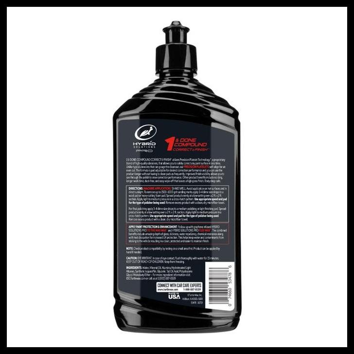 HOT DEAL TURTLE WAX PRO 1 & DONE PROFESSIONAL POLISHING COMPOUND 