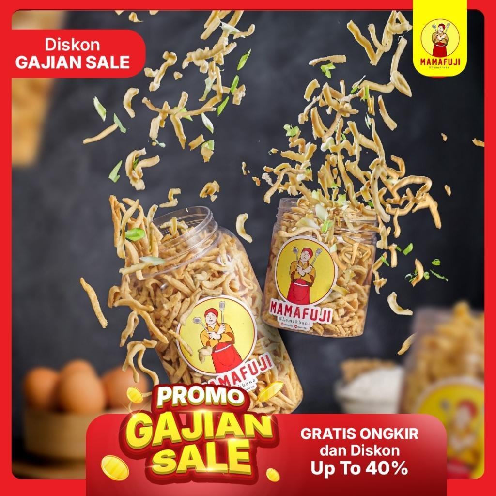 

FM Mamafuji - Kue Bawang Original 250gr Tanpa MSG