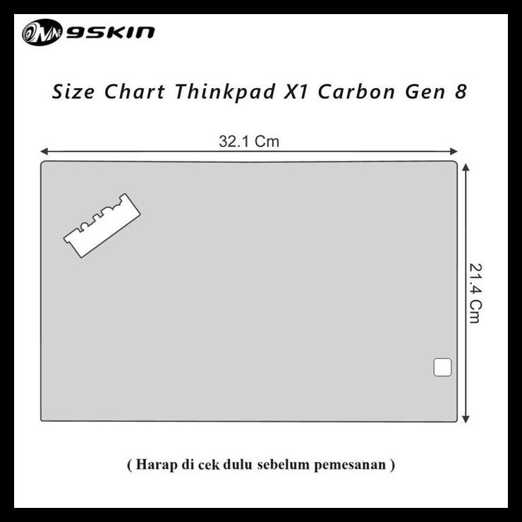 TERBARU GARSKIN LENOVO THINKPAD X1 CARBON GEN 4 3M PEARL CARBON FRONT