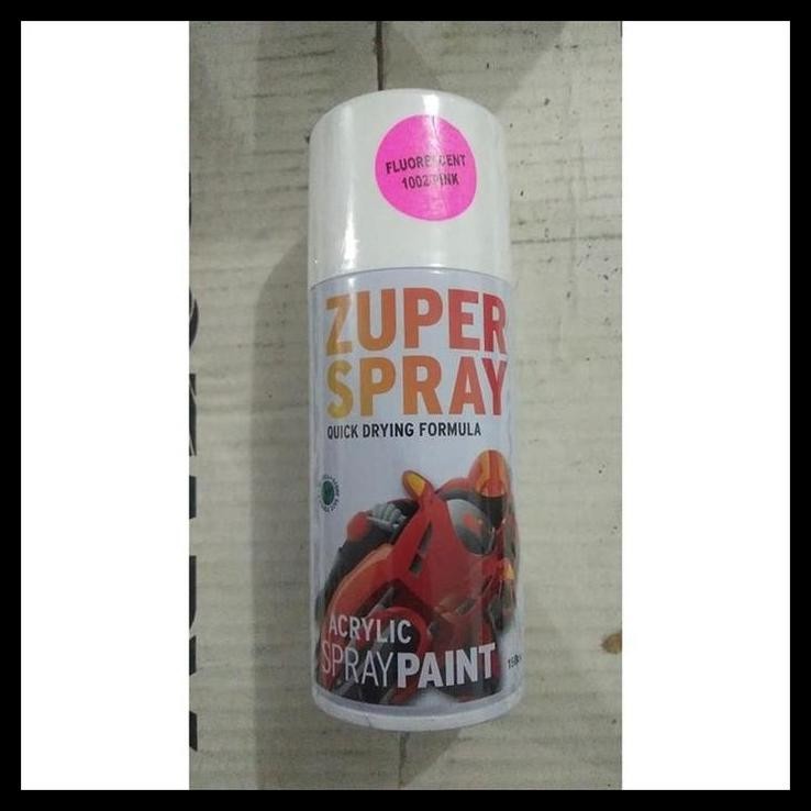 

TERBARU CAT SEMPROT ZUPER SPRAY FLUORESCENT PINK STABILO FOSFOR 150CC P1002 !!!!