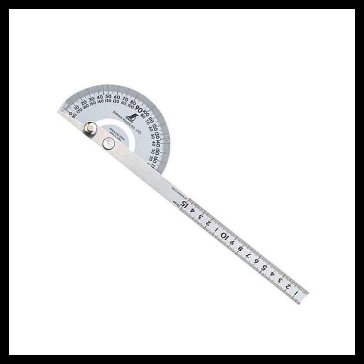 

HOT DEAL SHINWA HC PROTRACTOR NO.101-305 X 16 X 1.5 MM DIA.120-H1542-62868 !!!!!!