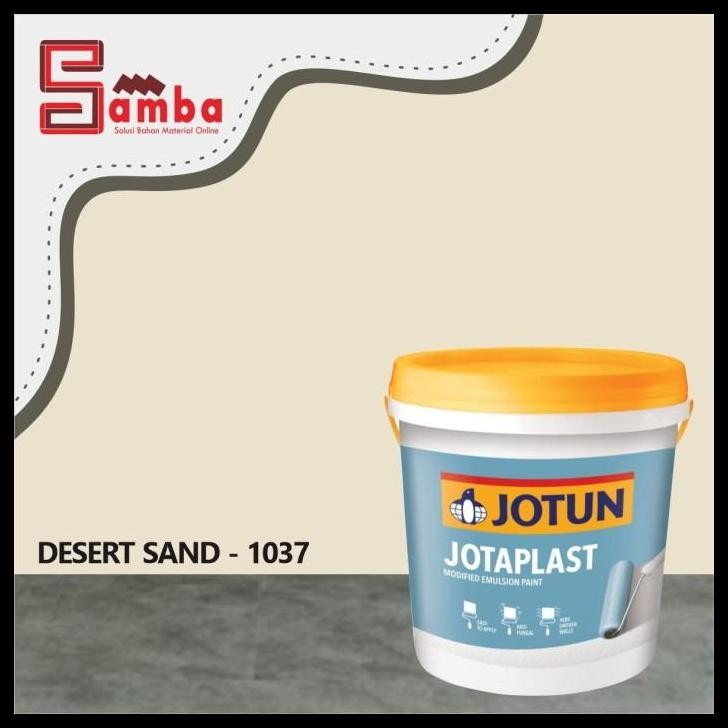 DISKON JOTUN 1037 DESERT SAND JOTAPLAST 26KG / CAT TEMBOK INTERIOR