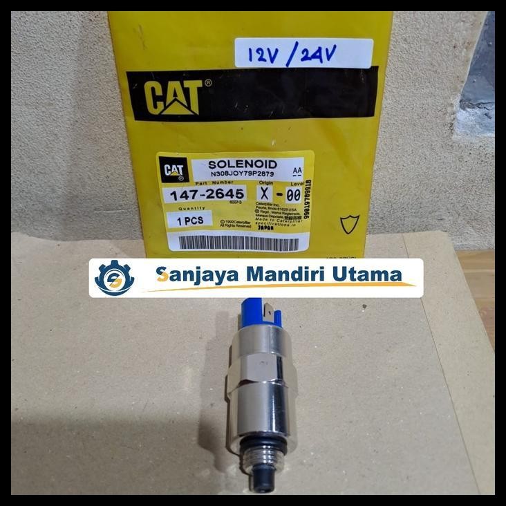 TERBARU 147-2645 1472645 SOLENOID 24V 