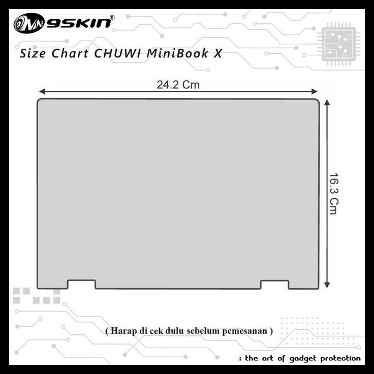 HOT DEAL SKIN PROTECTOR CHUWI MINIBOOK X 3M CARBON 