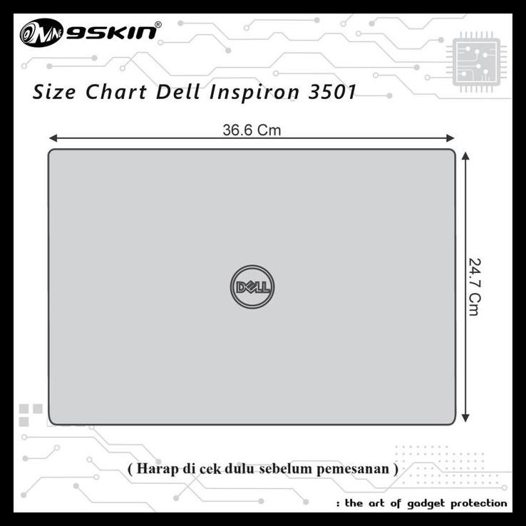 DISKON SKIN PROTECTOR DELL INSPIRON 3501 3M DOFF 