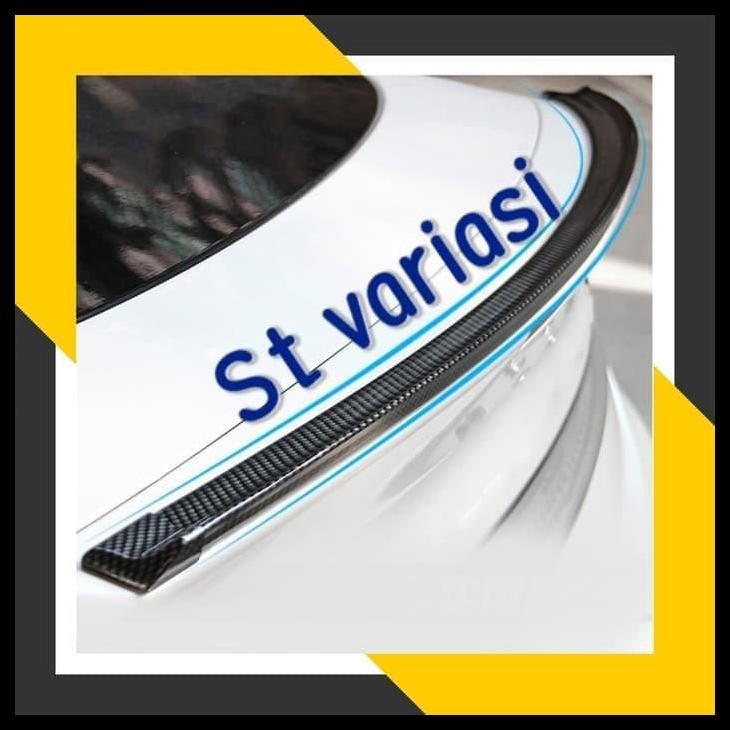 GRATIS ONGKIR LIS BAGASI MOBIL DUCKTAIL KARBON SAMURAI DUCKTAIL MINI CARBON 