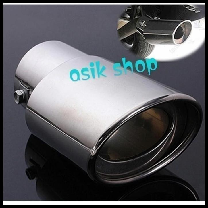 TERBARU KNALPOT MOBIL KARIMUN ESTILO UJUNG KNALPOT MUFFLER STAINLISE 