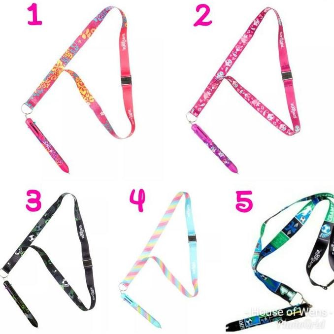 

NEW SMGLE PEN RAINBOW LANYARD SNAZZY - PULPEN GANTUNG SMGLE