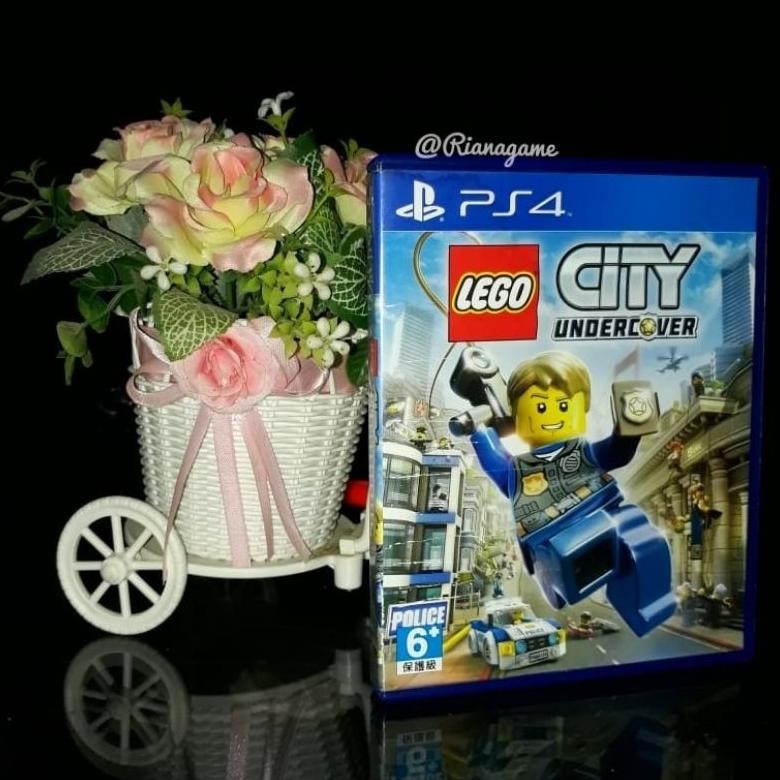 NEW BD Kaset PS4 LEGO City Undercover Game CD PS 4 Original Playstation Bekas Second Mulus [terbaik]