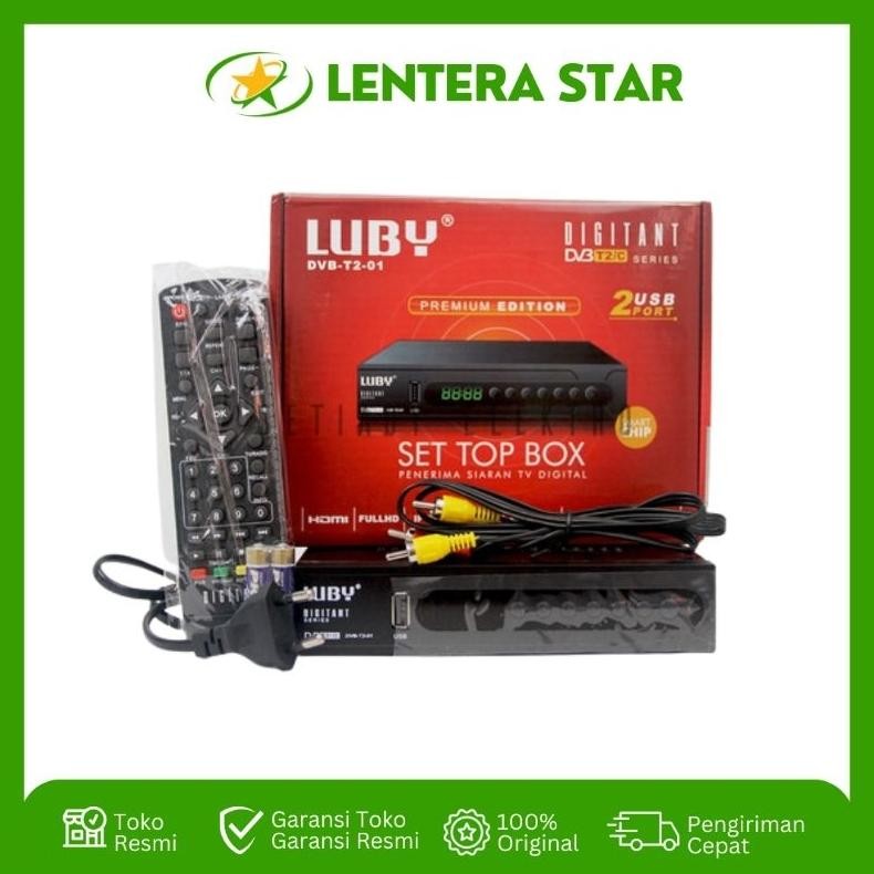 NEW STB Set Top Box Luby Digital TV Receiver DVB T2 [terbaik][terlaris]