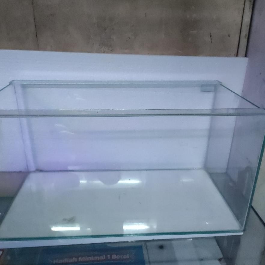 Aquarium Akuarium Polos Gosok Halus UK 60x30x30