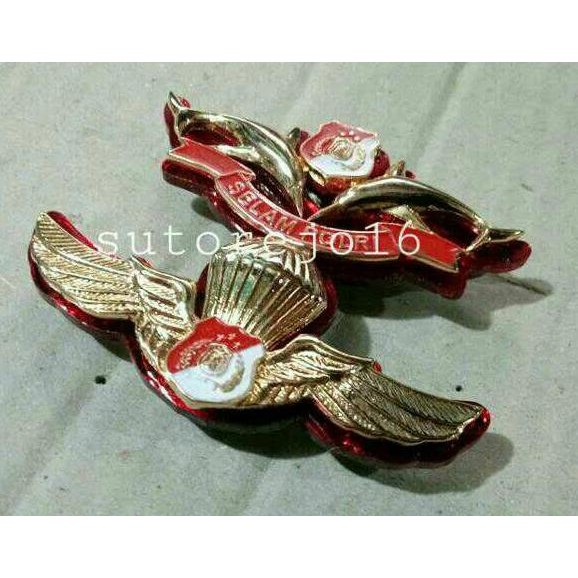Brevet Wings Selam Polri Tumpuk Penerjun