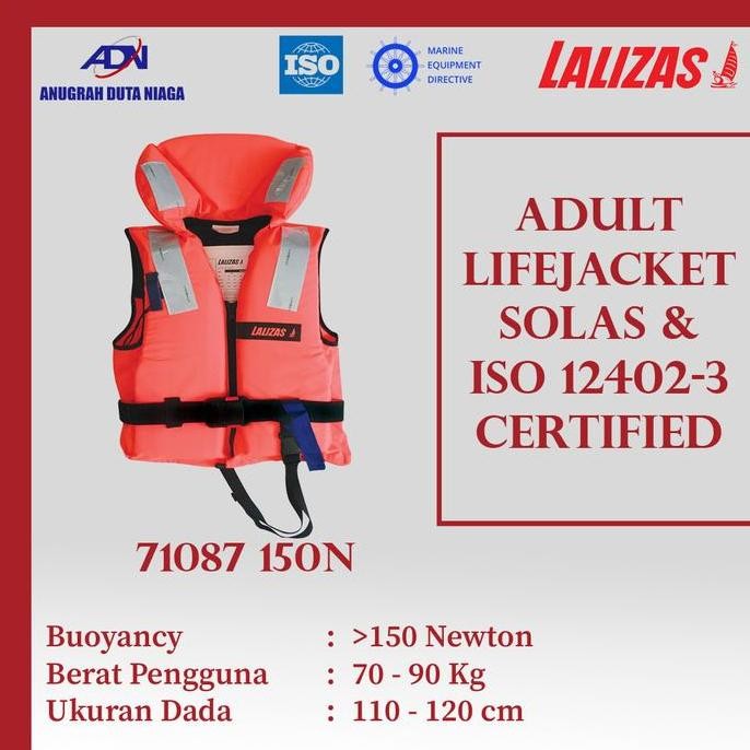 Life Jacket Lalizas 71087 150N