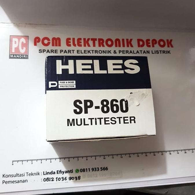 multimeter multitester mini heles sp-860 analog original