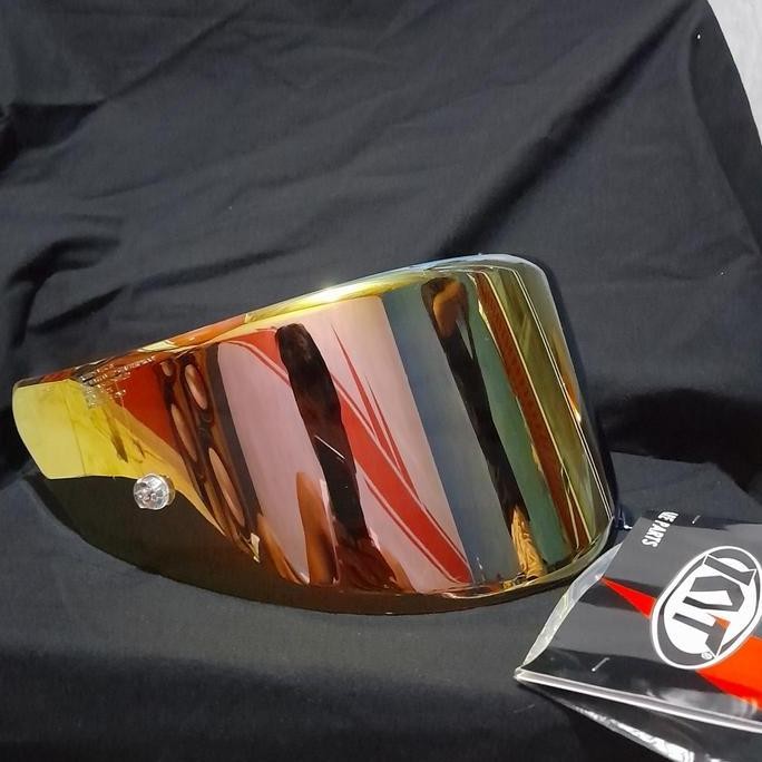 Visor Kyt Nfr Nx Race Nz Race Iridium Rose Gold Pink Original. Terbaru