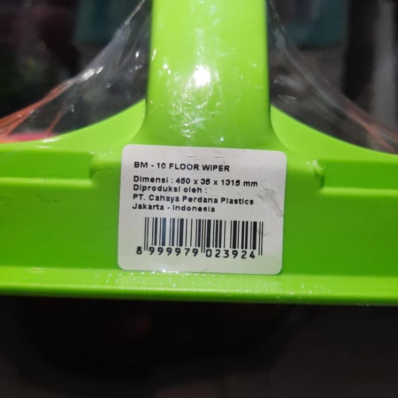 Lion Star - Pel Karet Dorong Lion Star Pel Karet Gagang Panjang Wiper Lantai Dorongan Air Baru