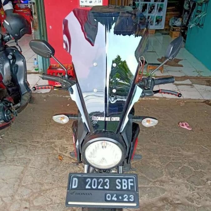 Visor Custom Honda Verza New Lampu Bulat Terbatas