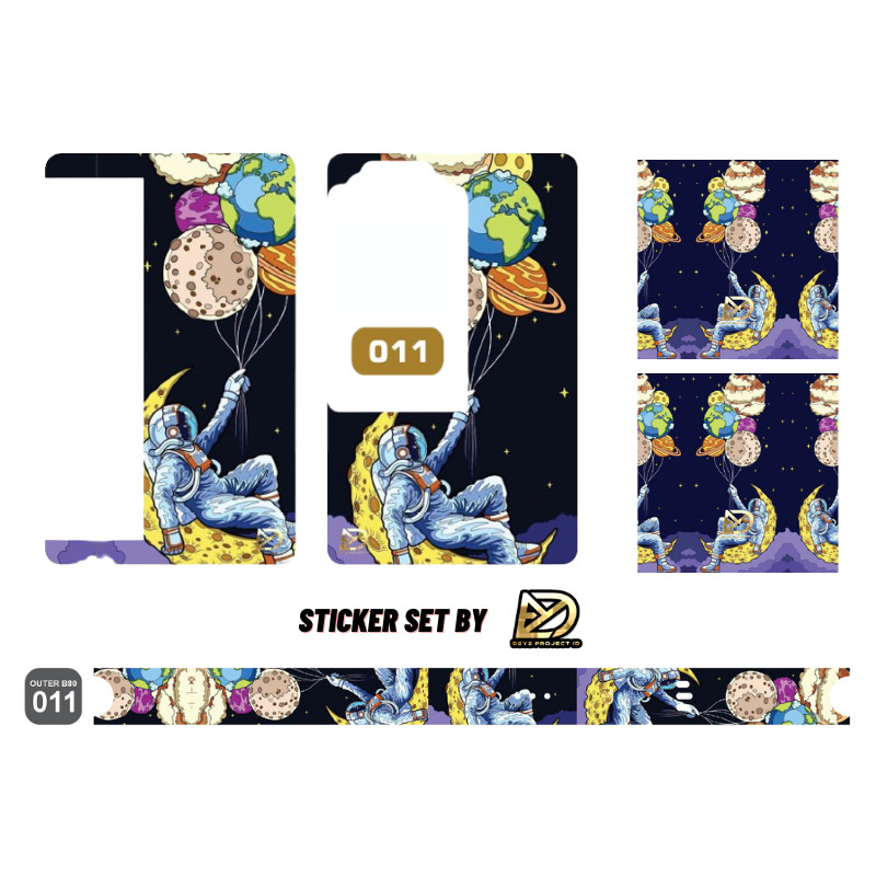 

*2Piece* Namikami Kertas Label B80 Anti Air Stiker Fs 11 Garskin Stiker Casing Custom Bebas Dan Bayar Ditempat
