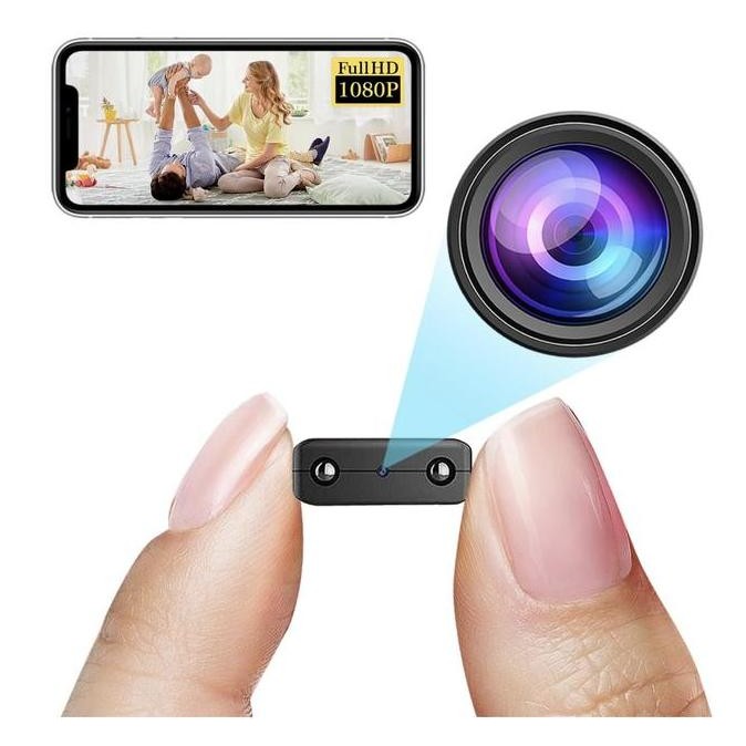 

Rettru Smallest Spy Camera,Hidden Camera Detector,HD1080P Wireless Wifi Camera