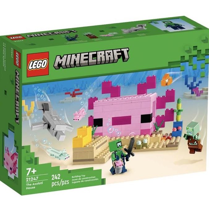 

LEGO Minecraft 21247 The Axolotl House