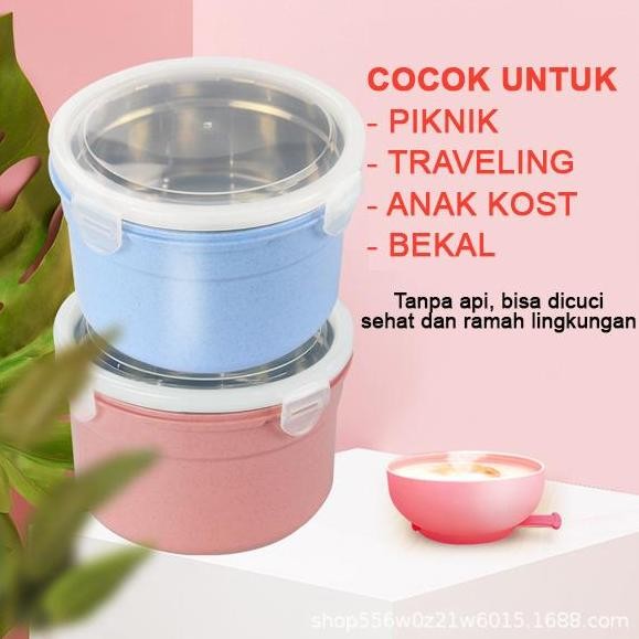 Terlaris Panci Pemanas Tanpa Api/Listrik Lunch Box Penghangat Makanan Ready Stok