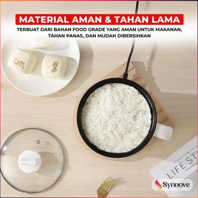 Terlaris Food Steamer Panci Kukus 2 In 1 Panci Listrik Serbaguna Low Watt Multifungsi Ready Stok